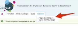 Logo Le "Suivi des dossiers devient "Pages thématiques"