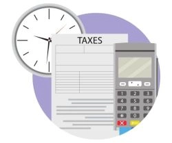 Logo N'oubliez pas de rentrer la déclaration et de payer la taxe patrimoniale pour le 31 mars 2024