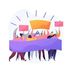 Logo Journées d'action syndicale pour les 8 et 31 mars 2025